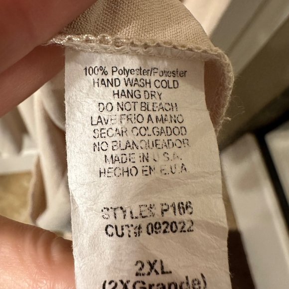 Vision USA | XXL Light Beige Crinkle Paper Bag Tie Front Wide Leg Pants Palazzo - Picture 4 of 7